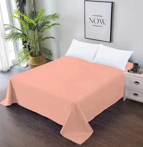 Vista 21 de Soft Aqua - Sábana encimera de tamaño individual 100% algodón satinado, 600 hilos, calidad de cama, sábana encimera, fresca y lisa, solo una sábana