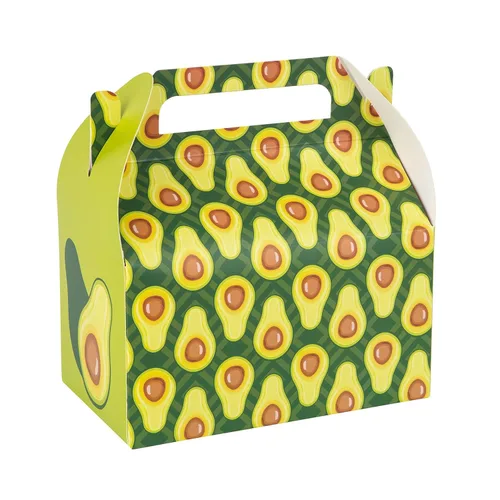 Vista 14 de Hammont Cajas de papel (10 unidades) - Cajas de galletas para regalos de fiesta, bonitos diseños, perfectas para fiestas y celebraciones, 6.25 x