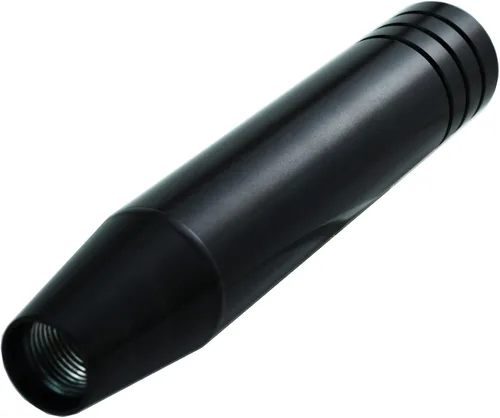 Vista 4 de Pomo de palanca de cambios de aleación de aluminio negro, cabeza de palanca de cambios, perilla de palanca de cambios larga para la mayoría