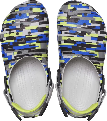 Vista 4 de Crocs Unisex-Adult Classic Adjustable Slip Resistant Marbled Clog