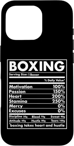 Vista 20 de iPhone 16 Sport Nutrition Boxing Case