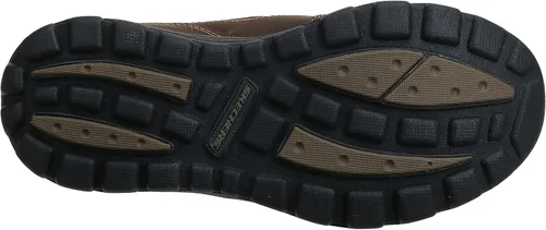 Vista 10 de Skechers Mocasines Superior Gains para hombre, Marrón oscuro