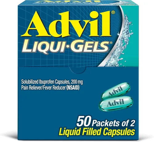 Vista 21 de Advil Liqui-Gels - Analgésico y reductor de fiebre, medicamento para el dolor para adultos con ibuprofeno 200 mg para dolor de cabeza, dolor