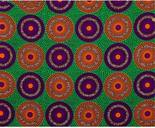 Vista 3 de Africa - Vestidos de tela de algodón Ankara Nigerian Fashion Batik, 6 yardas/lote 24fs1406 3 yardas