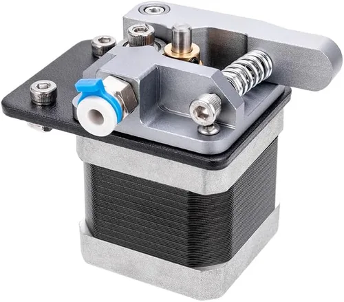Vista 5 de Ender 3 v2 Ender 3 CR-10 extrusora totalmente metálica de aluminio MK8 Bowden Extrusora de 40 dientes Ender 3 Pro/Ender 5/CR-10 Series 3D Impresora