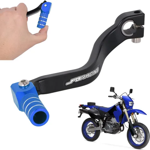 Vista 9 de Palanca de cambios para motocicleta plegable CNC para DRZ400 DRZ400S DRZ400SM DRZ400E 2000-2023 Moto de tierra Negra Negro