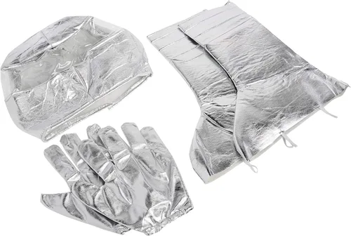 Vista 6 de Smiffy 'sDisfraz de astronauta con capucha, guantes y botas, para hombres