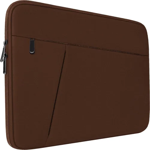 Vista 14 de Funda para portátil de 13-13.3 pulgadas, bolsa protectora para transporte de portátil, bolso para computadora compatible con MacBook Pro de 14 Negro
