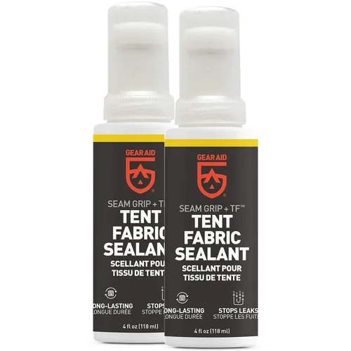 Vista 6 de Gear Aid Seam Grip TF - Sellador de tela para tienda de campaña impermeable, transparente, 4 onzas líquidas