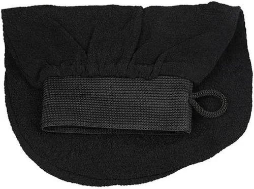 Vista 4 de Guantes exfoliantes, 1 unidad, guantes de baño de crin de caballo para hombres y mujeres, manopla para ducha, spa, masaje y removedor de células