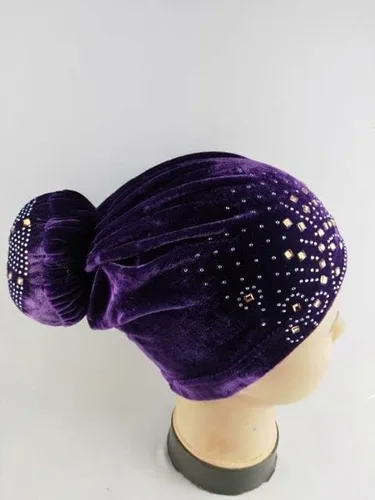 Vista 11 de MSBRIC - Gorros de terciopelo para mujer, color 1933