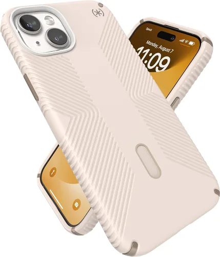 Vista 12 de Speck Funda para iPhone 15 Plus – Bloqueo de bloqueo antideslizante ClickLock, diseñada para MagSafe, agarre de protección contra caídas