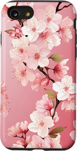 Vista 18 de Japan Pink Flower Sakura Florist Anime Cherry Blossom Case for iPhone 17