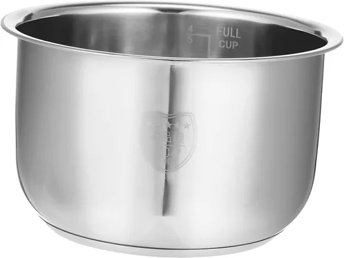 Vista 2 de Luxshiny Olla de arroz interior olla de cocina de acero inoxidable interior ollas 2l antiadherente olla de arroz contenedor para tradicional