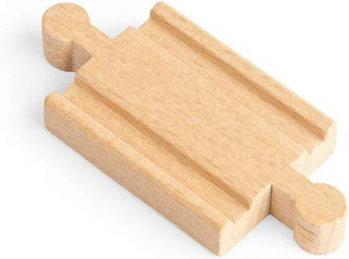 Vista 4 de Bigjigs Rail BJT104 Mini Track (paquete de 8)
