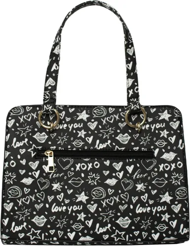 Vista 4 de Bolso de mano para mujer con estampado de graffiti