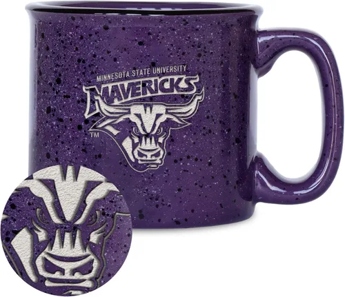 Vista 22 de Rico Industries NCAA Speckle 12oz Laser Engraved Campfire Mug