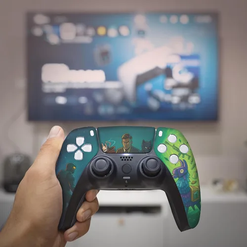 Vista 283 de Battman Custom PS-5 Controller Wireless compatible with Play-Station 5 Console by BCB Controllers Proudly Customized in USA with Permanent