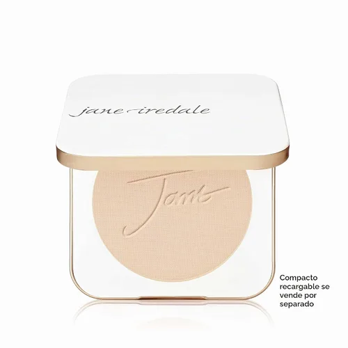Vista 3 de Jane Iredale PurePressed Base Polvo Mineral de Maquillaje de Repuesto o Juego de Compacto Rellenable Polvo Prensado Semi Mate con SPF Sin Talco