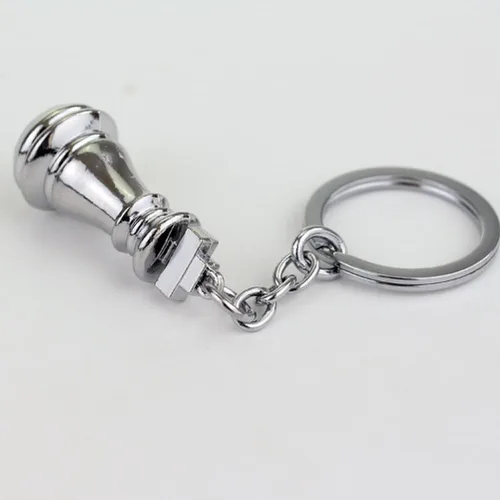 Vista 9 de Gadpiparty 4 llaveros de ajedrez, lindo llavero para bolsos, carteras y mochilas, regalos únicos para amantes del ajedrez para hombres y mujeres