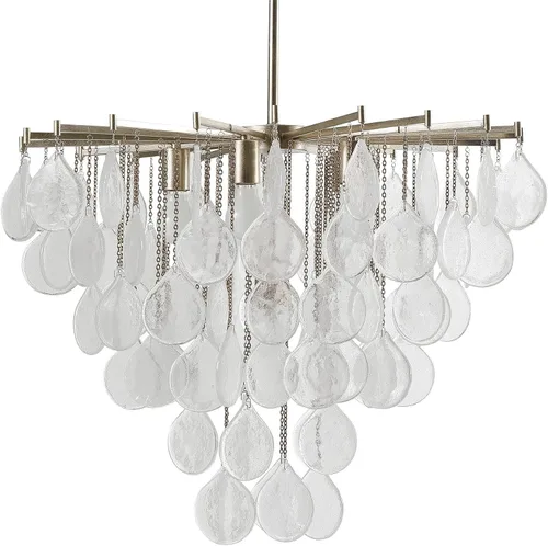 Vista 3 de Uttermost Goccia - Colgante de cristal con forma de lágrima de 6 luces