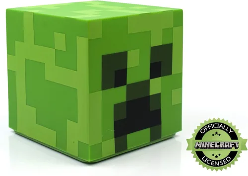 Vista 4 de Minecraft Creeper - Lámpara LED para el estado de ánimo, iluminación de estado de ánimo, funciona con pilas, lámpara de estado de ánimo