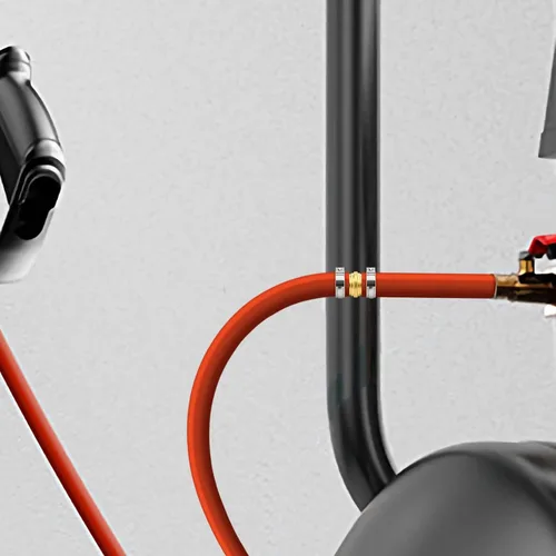 Vista 7 de GASHER 10 piezas sin plomo latón 1 "acoplamiento Pex, accesorios Pex de 1 pulgada para tubería Pex