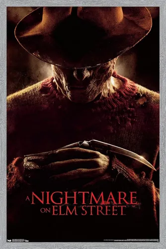 Vista 15 de Trends International A Nightmare on Elm Street - 2010 Wall Poster, 22.4L x 14.7W, Barnwood Framed Version