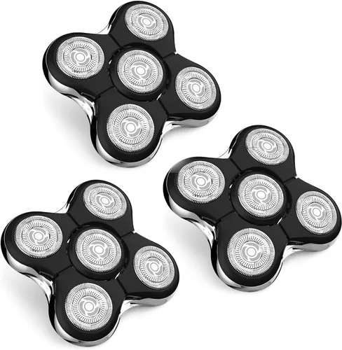Vista 9 de Hojas de repuesto para afeitadora de cabeza Pro compatibles con Remington Balder Pro, modelo XR7000, afeitado eléctrico de precisión para hombres