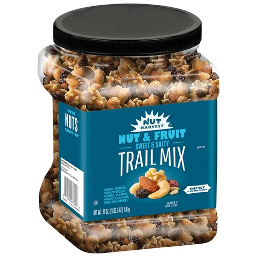 Vista 8 de Nut Harvest - Almendras espolvoreadas con cacao, bote de 36 onzas