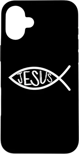 Vista 23 de iPhone 16 Ichthys Jesus - Christian Ichthus Fish - Fe - Funda Ichthys4m3