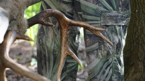 Vista 5 de FL Camo Glades - Camisa ligera de manga larga con capucha