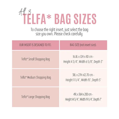 Vista 2 de Purse Organizer compatible with Telf** Bag, Large Organizer Medium Cup Holder, Handmade 2mm Premium Felt Insert with Silver Zipper, Snug Sturdy Fit