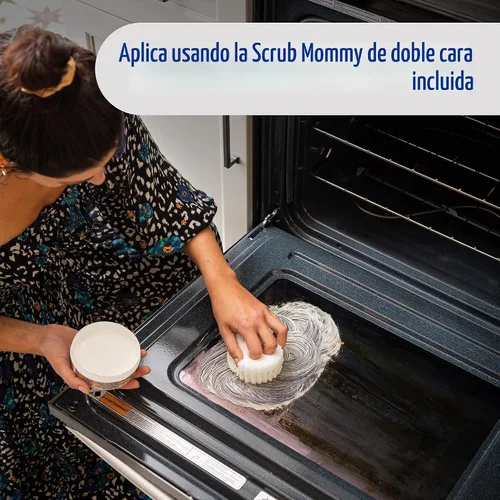 Vista 5 de Scrub Daddy PowerPaste - Kit de pasta de limpieza multiusos, limpiador natural + exfoliante sin tintes para mamá, 1 unidad (paquete de 3)