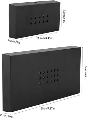 Vista 6 de Horoper Soporte de base de luz LED, base de lámpara LED 3D, base de luz LED, placa de exhibición, soporte de exhibición de lámpara de luz LED