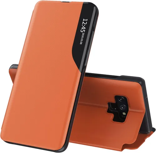 Vista 9 de Funda para Samsung Galaxy Note 8, Galaxy Note 8 Funda de piel transparente con función atril magnética Flip Phone Case Mujeres Hombres Funda