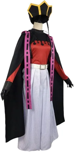 Vista 3 de Gonriya Disfraz de cosplay para mujer, traje de anime, vestido kimono