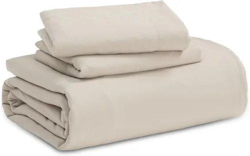 Vista 295 de Bedsure Juego de funda de edredón, tamaño individual, suave y prelavado, blanco, 2 piezas, 1 funda de edredón de 68 x 90 pulgadas, cierre