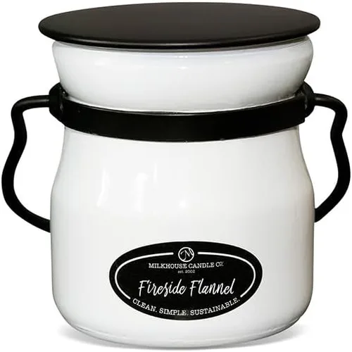 Vista 13 de Milkhouse Candle Company, Colección Creamery Glow - Vela perfumada de soja: Vela de lechera, Barn Dance, 14 oz Clean-Burning, Soy Wax, Cotton