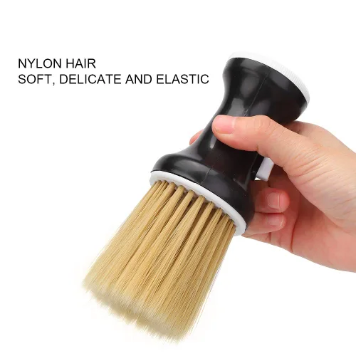 Vista 2 de Accesorios de peluquería, suministros de peluquería, plumero de cuello, cepillo de peluquería, suministros de cosmetología, plumero de cuello suave