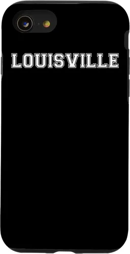 Vista 18 de iPhone 16 College University style Louisville Kentucky Sports Fan Case