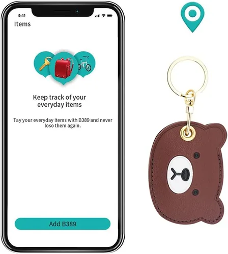 Vista 4 de Funda protectora de dibujos animados 3 en 1 para Airtag Huawei Tag Samsung Galaxy SmartTag Tile Sticker Cover