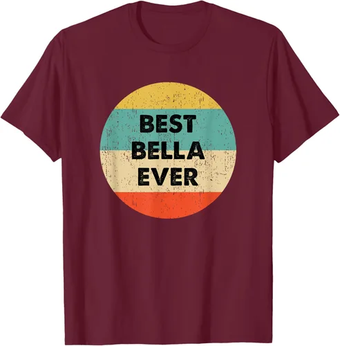 Vista 15 de Bella Name - Camiseta, Negro, S