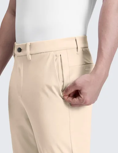 Vista 4 de CRZ YOGA - Pantalones de golf para hombre, de 28, 30, 32, 34 y 36 pulgadas, secado rápido, ligeros, casuales y para el trabajo, para usar todo