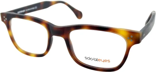 Vista 2 de SocialEyes Gafas de acetato cuadradas coloridas italianas hechas a mano, sin recetaRx, marco de gafas de diseñador para hombres y mujeres