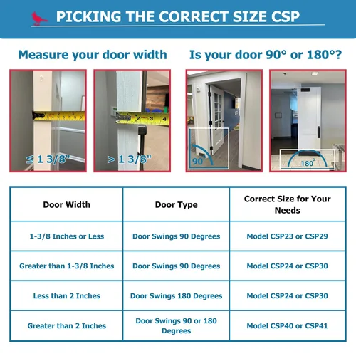 Vista 9 de Cardinal Gates PinchNot - Protector de pellizco de puerta de 90 grados para niños, protector de bisagra de puerta para bebés, CSP23 - Protector
