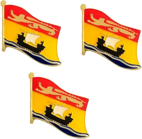 Vista 9 de Pines de solapa de bandera canadiense de provincia y territorio, corbata esmaltada y insignias de alfiler para todas las provincias y territorios