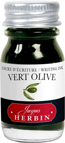 Vista 23 de Tinta para pluma estilográfica Herbin - Botella de 10 ml - Perle Noire