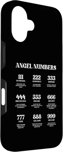 Vista 3 de Funda para iPhone 16 Números de Ángel Números Divinos
