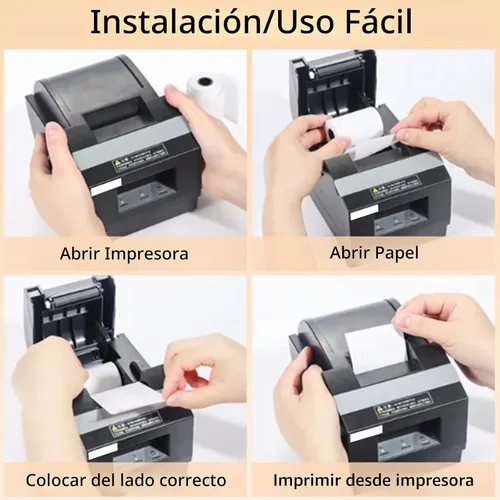 Vista 7 de Papel térmico de recibo de 2-1/4 pulgadas x 50 pies (10 rollos), se adapta a impresoras térmicas POS de 2.283 in, calidad premium, biodegradable